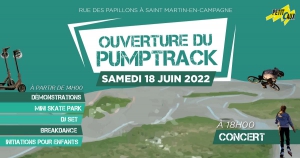 INAUGURATION PUMPTRACK @ Petit-Caux | Saint-Martin-en-Campagne | France