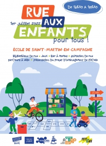 Rues aux enfants, Rues pour tous ! @ Petit-Caux | Saint-Martin-en-Campagne | France