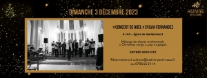 Concert de Noël : Sylvia Fernandez @ 3, rue du Val des Comtes PETIT CAUX
76370 Saint-Martin-en-Campagne, France